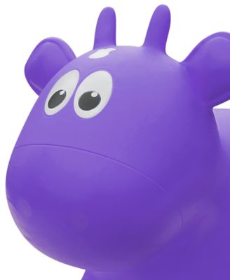 Farm Hoppers Cow Ride-On Toddler Inflatable Bounce Toy