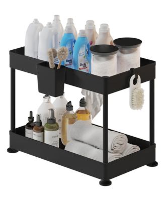 Under Sink Bathroom & Kitchen Cabinet Organizer