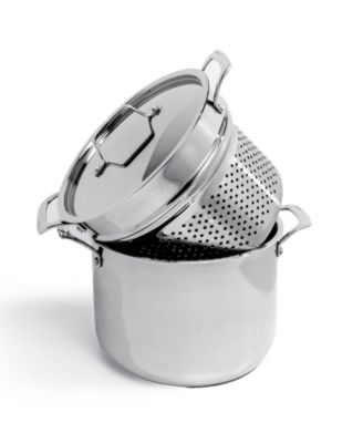 Professional 13pc Tri-Ply 18/10 Stainless Steel Cookware Set with SS Lids