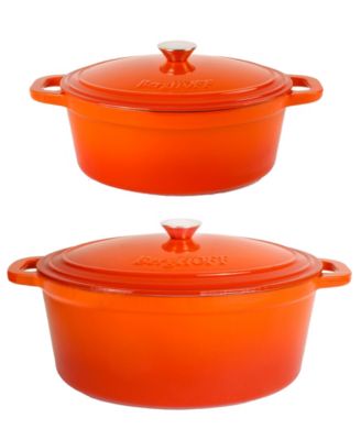 Neo 4pc Cast Iron Cookware Set, 5qt. & 8qt.