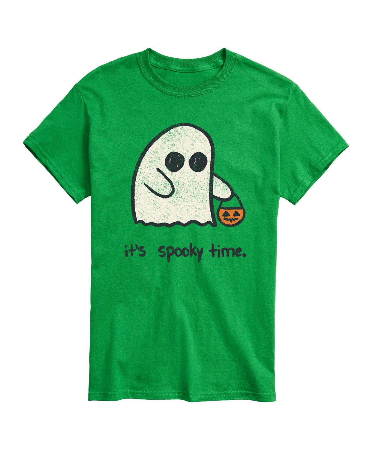 Airwaves Men's Instant Message Halloween Short Sleeve T-shirt In Green