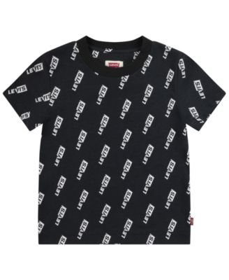 Big Boys Split Boxtab Logo T-shirt