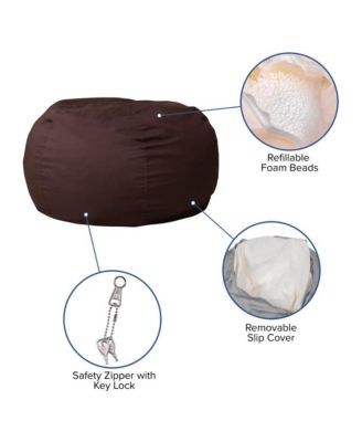 Oversized Fabric For Kids & Adults  Bean Bag Chair