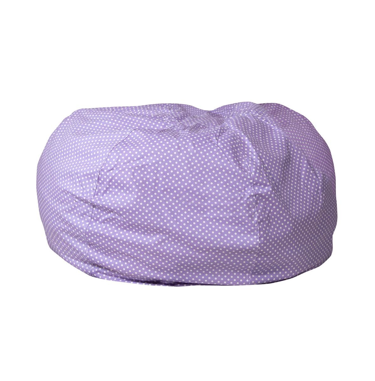 Oversized Bean Bag Chair For Kids And Adults - Lavender dot