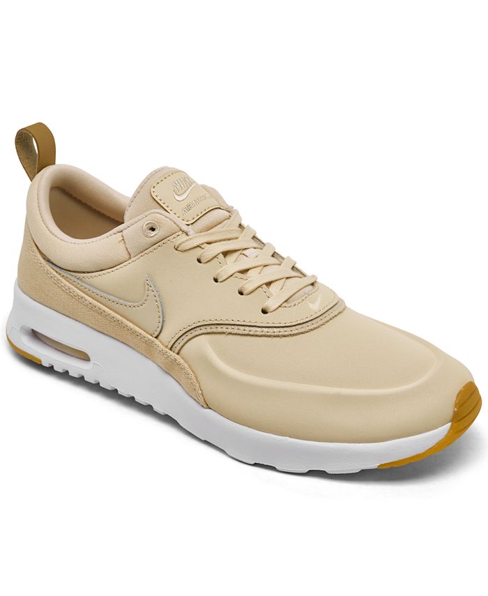 Nike Women's Air Thea Premium Leather Casual Sneakers from Finish Line - Macy's