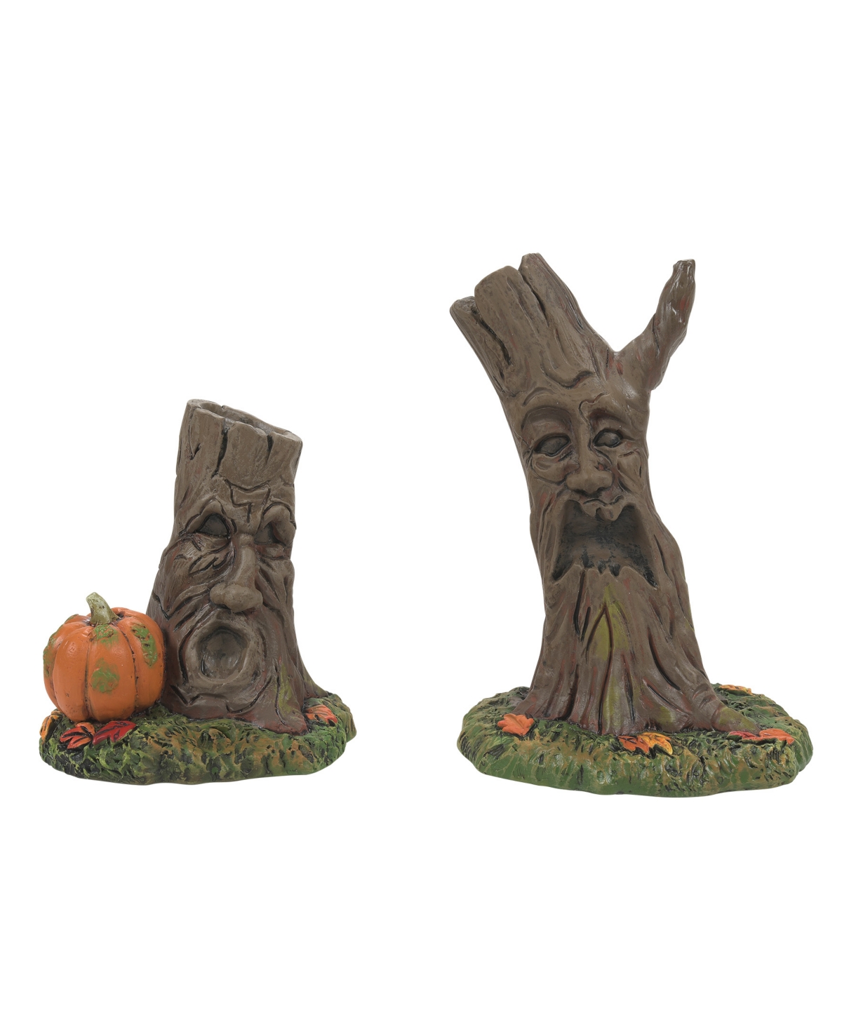 Department 56 Scary Stumps Set Of 2 In Multi