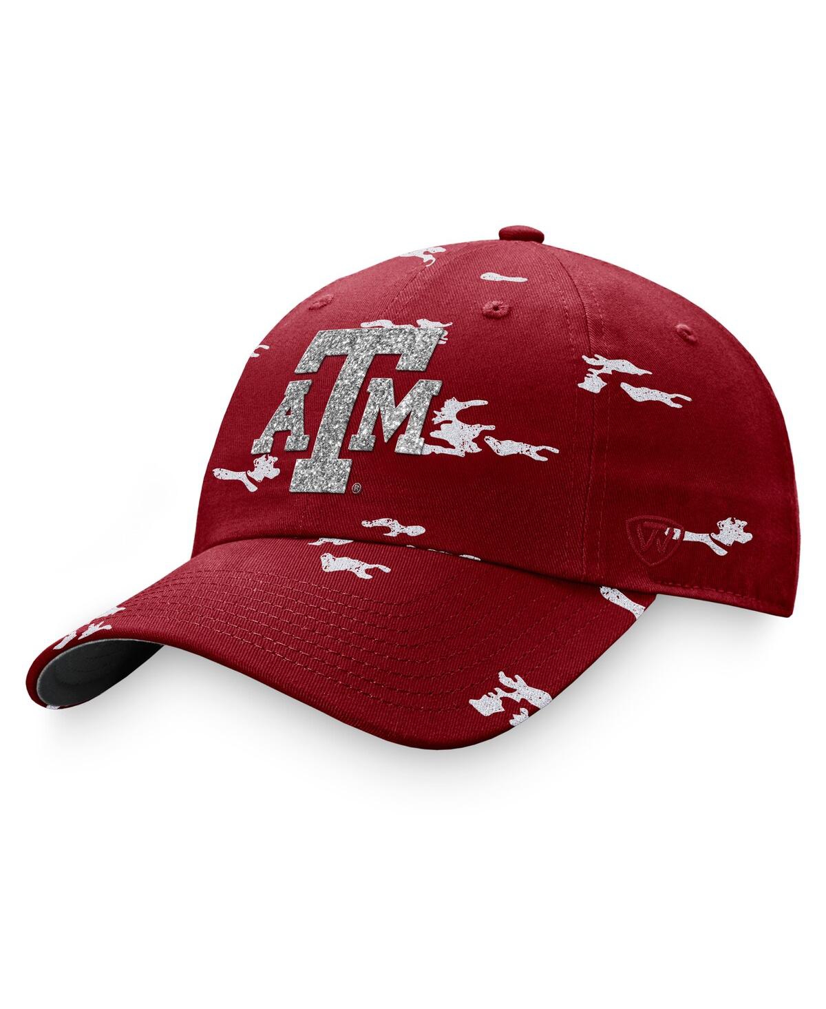 Women's Top of the World Maroon Texas A&M Aggies Oht Military-Inspired Appreciation Betty Adjustable Hat - Maroon