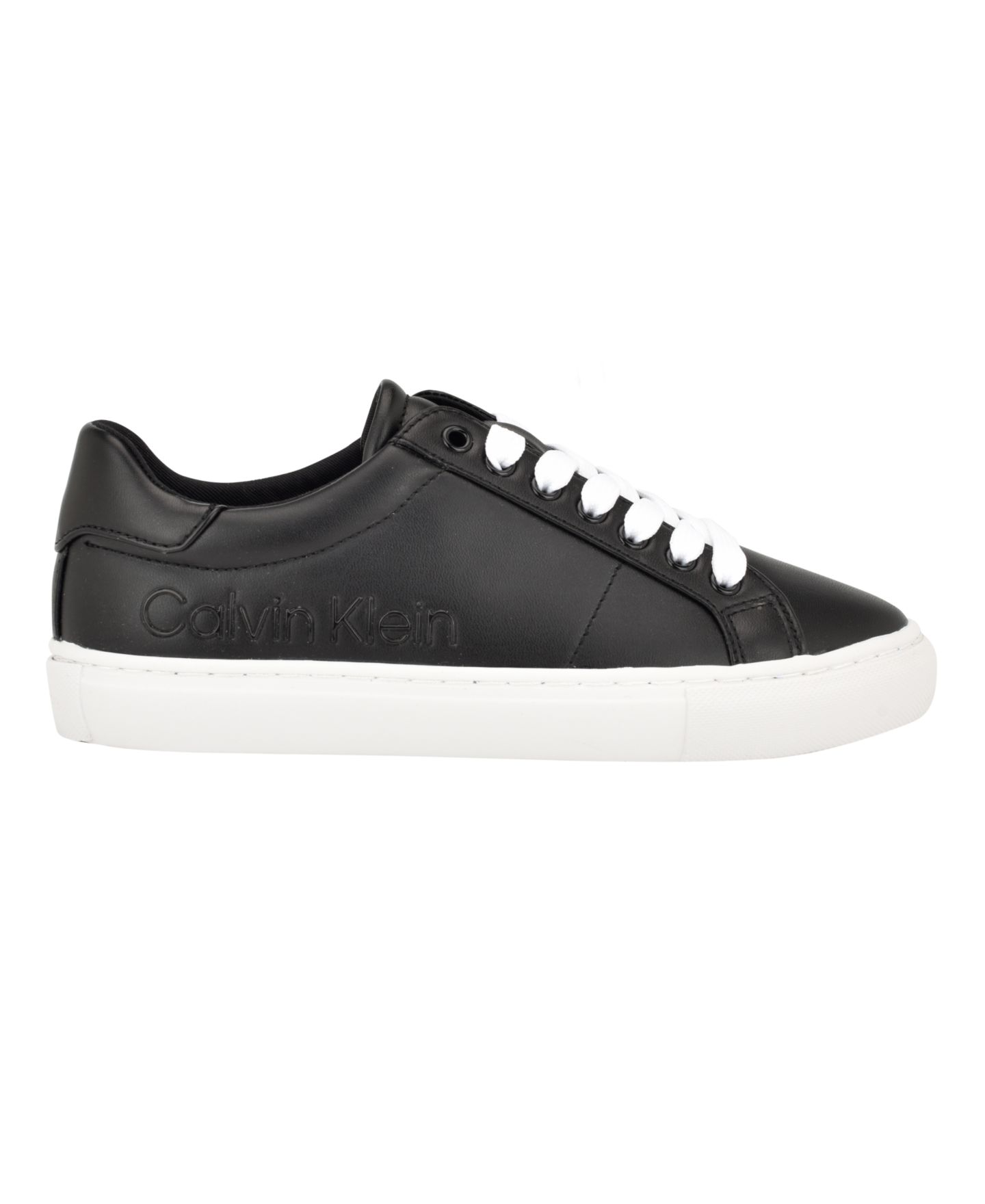Женские кроссовки Calvin Klein Camzy Lace-Up Casual, цвет: Чёрный — фото 2