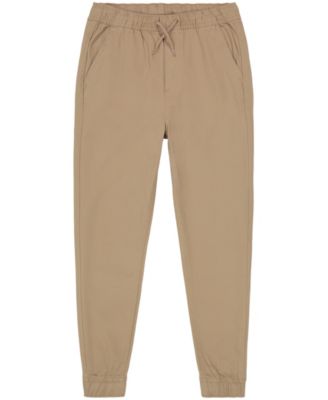 Big Boys Uniform Evan Tapered-Fit Stretch Joggers with Reinforced Knees