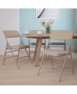 4 Pack Home & Office Portable Party Events Padded Metal Folding Chair