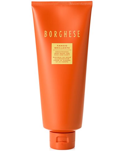 Borghese Fango Brillante Brightening Mud Mask for Face and Body, 7 oz