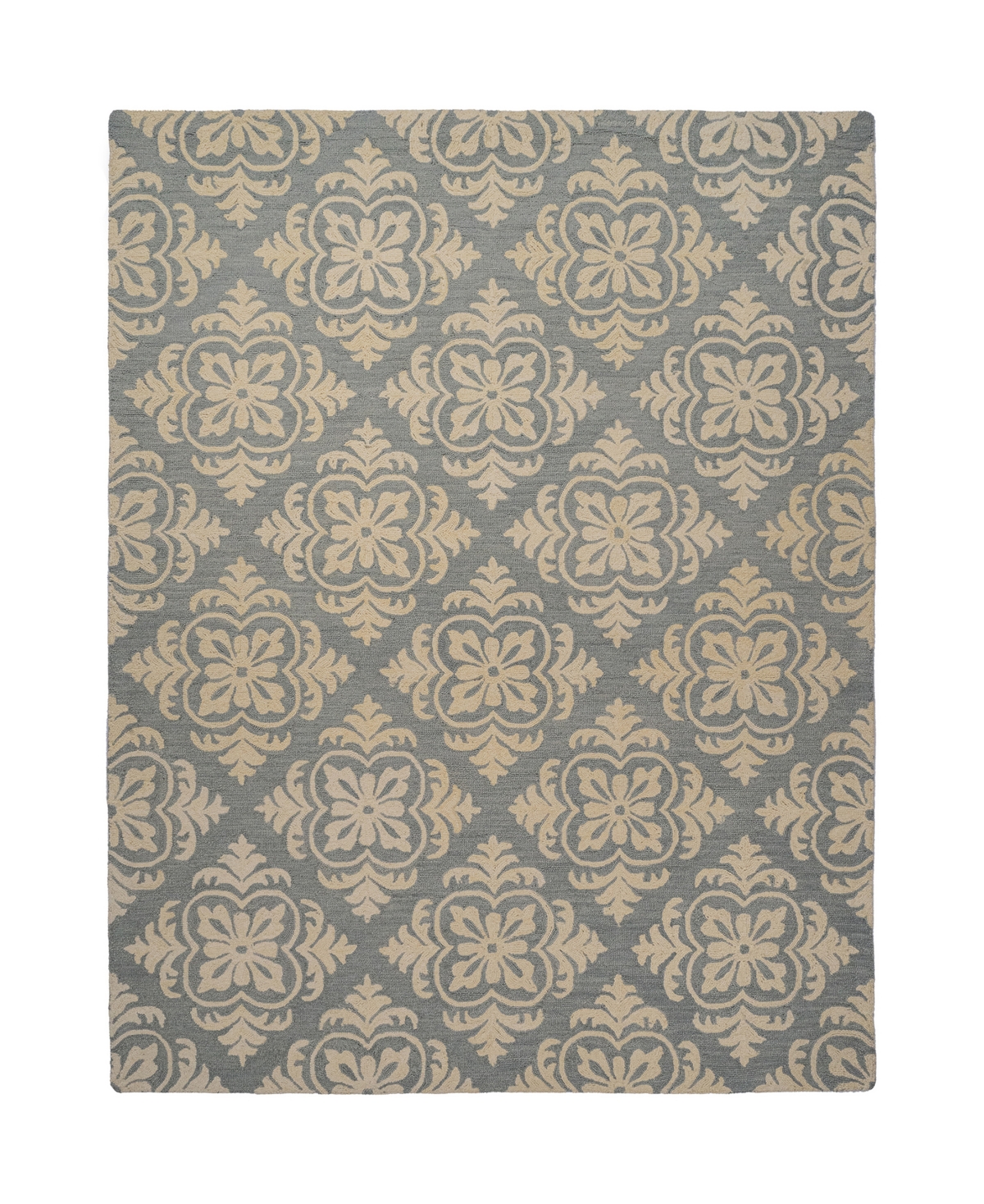 Capel Camille 2600 5' x 8' Area Rug - Blue, Ivory