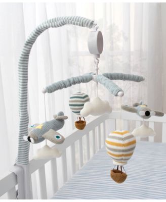 Baby Boys Airplanes Musical Mobile