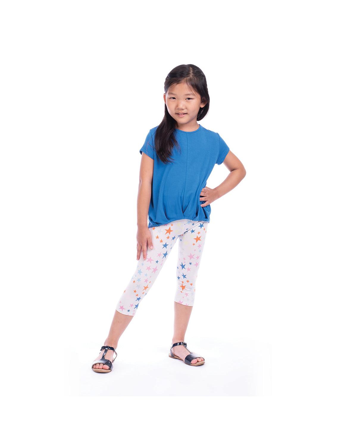 Imoga Collection Little Girls Eleni Star Printed Jersey Leggings - Open miscellaneous 998