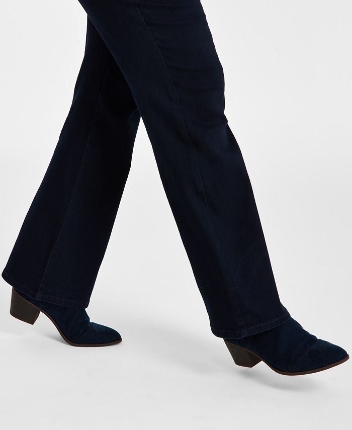 Alfani Plus & Petite Plus Size Curvy Bootcut Tummy-Control Pants, Created  for Macy's - ShopStyle