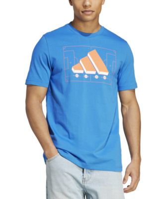 adidas - Men's Graphic-Print Logo T-Shirt