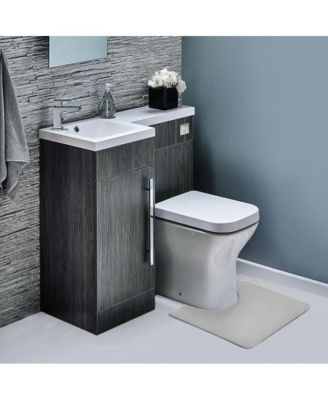 Non-Slip, Ultra Soft Plush, Memory Foam Bath Rug - Contour 24"x20"