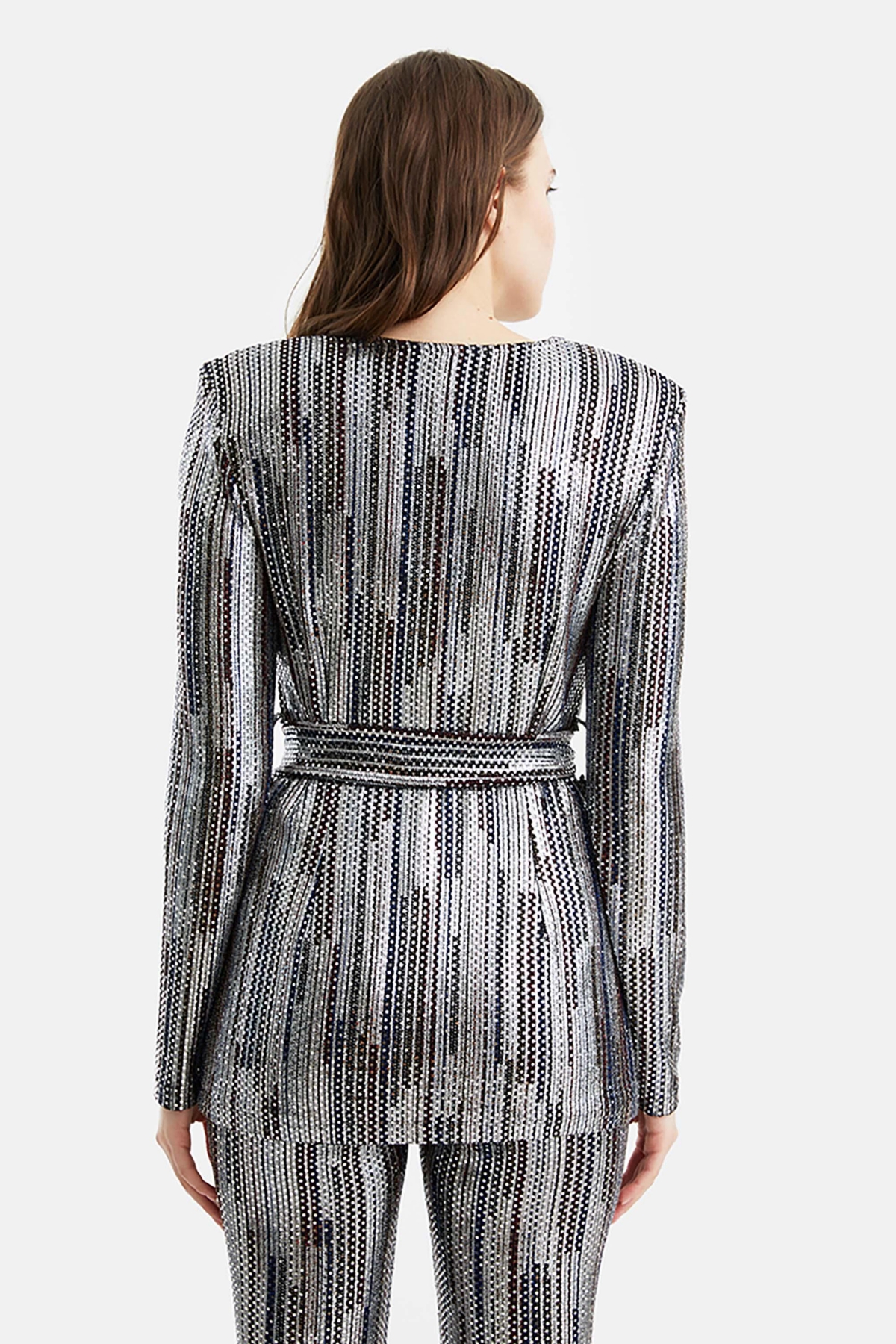 Women's Shoulder Pad Blazer