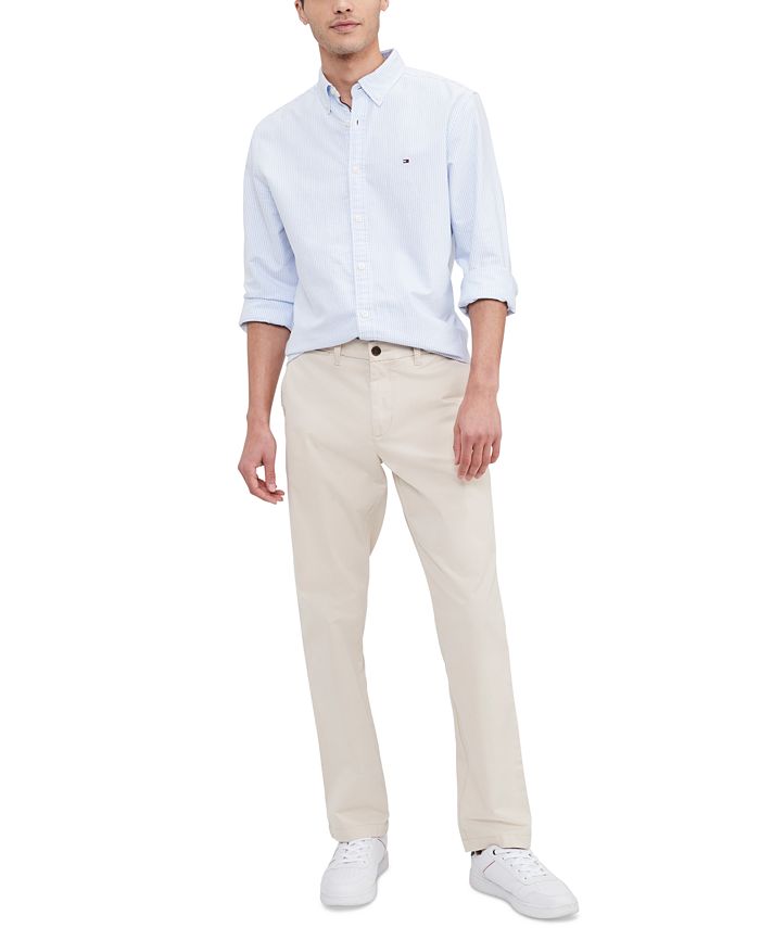 Tommy Hilfiger Men's TH Flex Stretch Regular-Fit Chino Pant - Macy's
