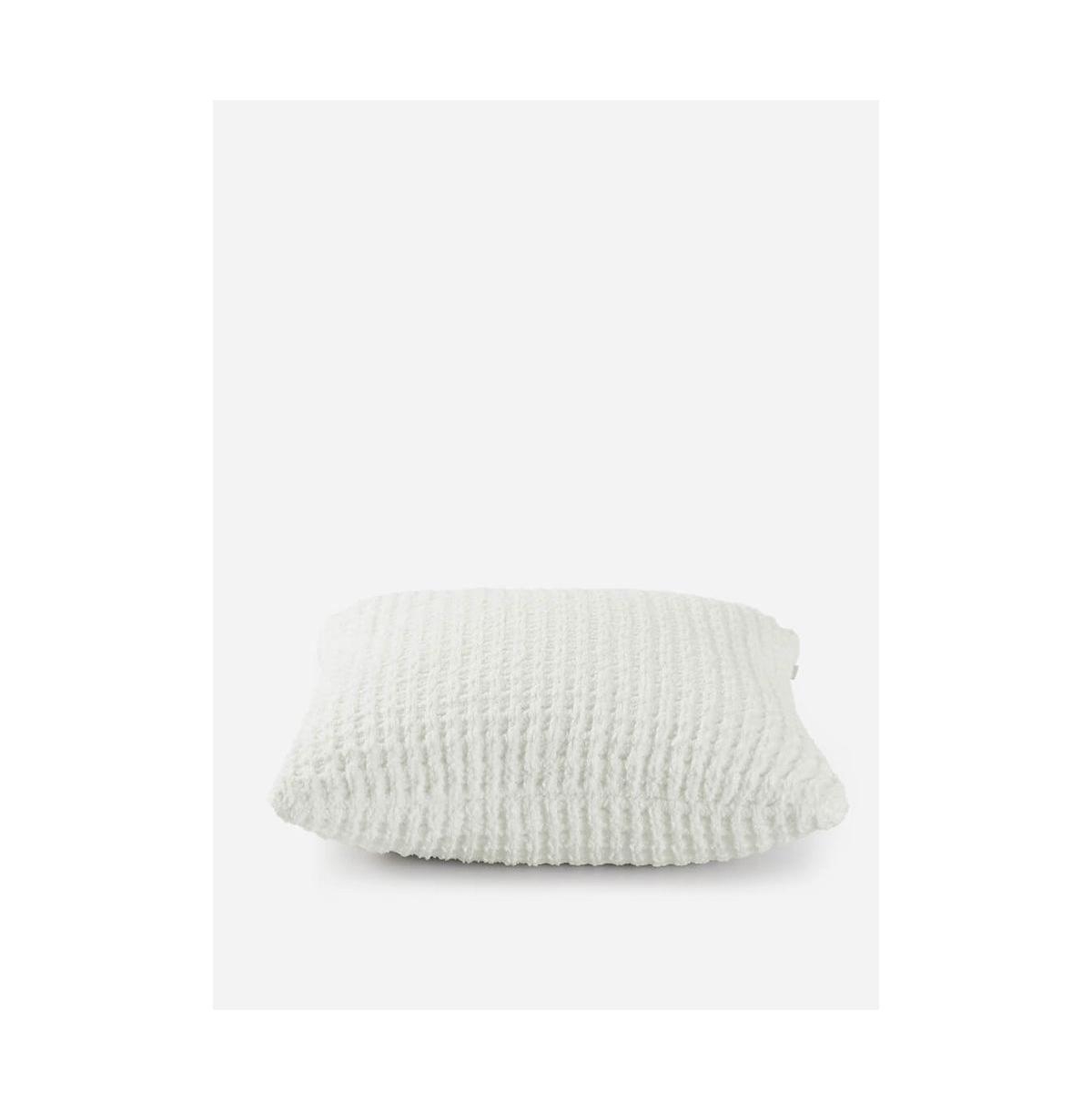 Sunday Citizen Snug Waffle Throw Pillow, 20