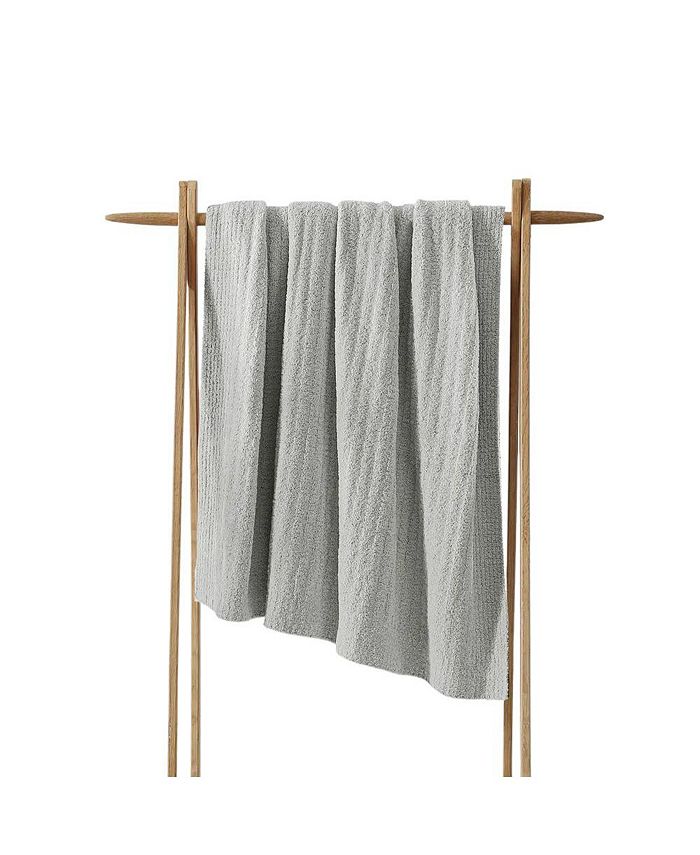SUNDAY CITIZEN Ribbed Lightweight Throw, 52" x 75" Macy's