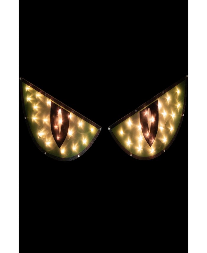 Northlight 42" Lighted Eyes Halloween Window Silhouette Decoration Macy's