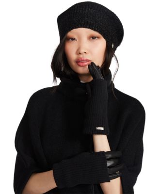 Women's Mixed-Media Gloves
