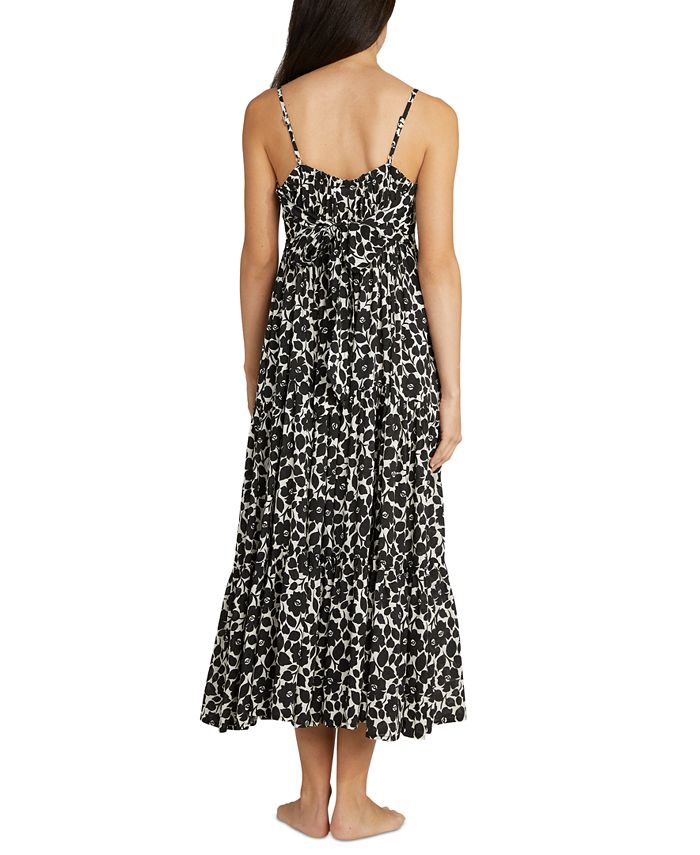 kate spade new york Women s Floral Tiered Midi Cover Up Dress Macy s