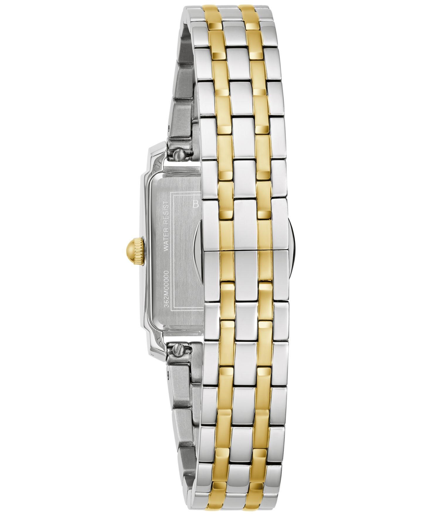 Женские часы Bulova Classic Sutton Two-Tone Stainless Steel Bracelet Watch 21mm — фото 3