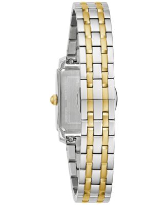 Women's Classic Sutton Two-Tone Stainless Steel Bracelet Watch 21mm