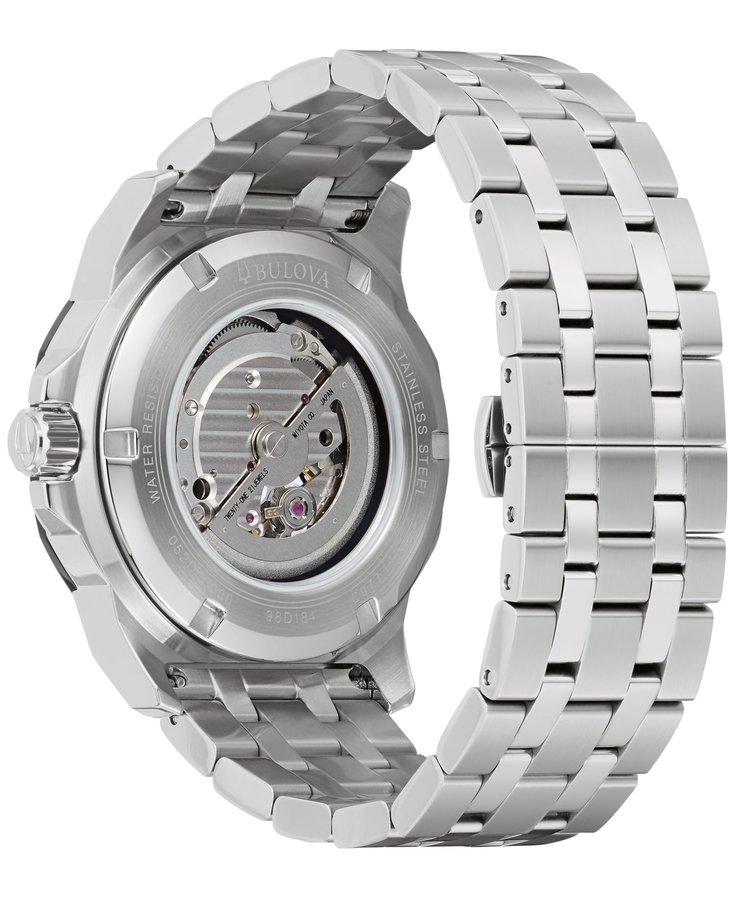 Men's Automatic Marine Star Marc Anthony Stainless Steel Bracelet Watch 45mm