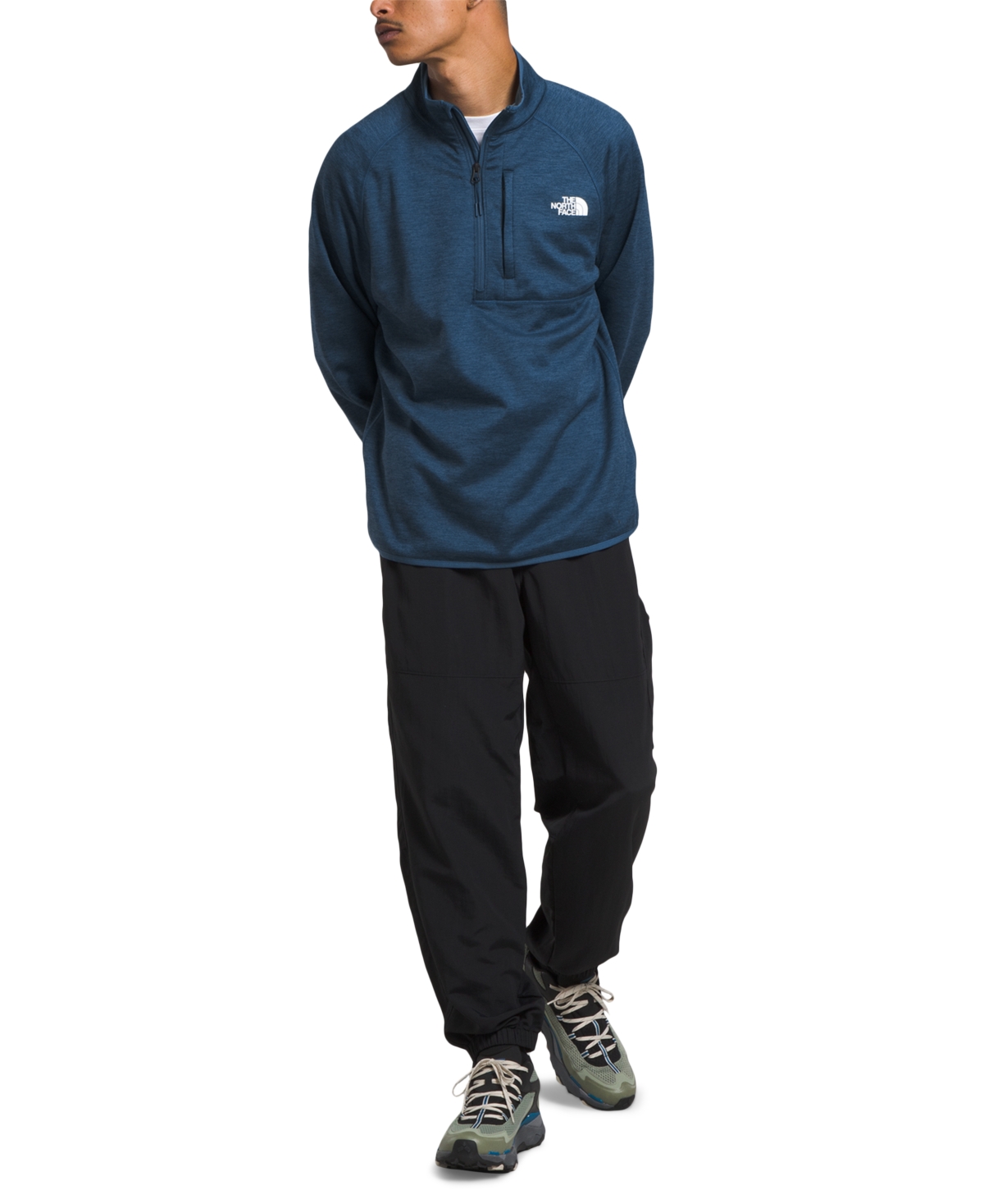 THE NORTH FACE MEN'S CANYONLANDS ZIP SWEATSHIRT 