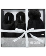 Macys steve madden fuzzy clearance slippers