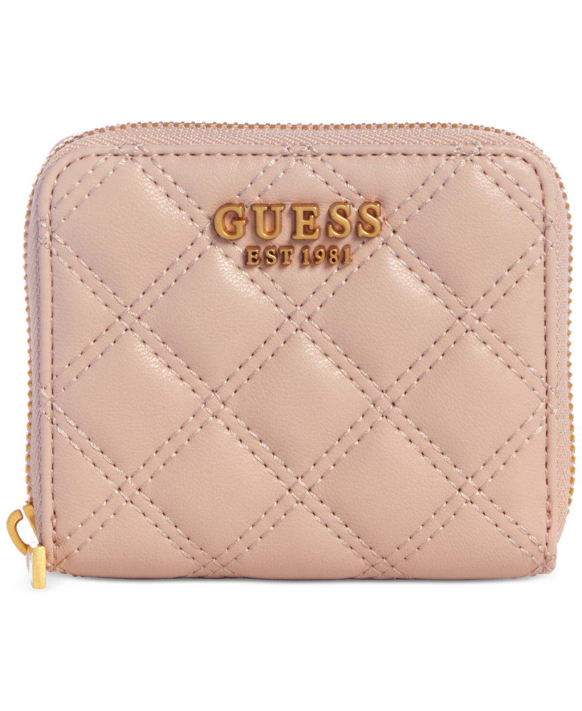 Guess Giully Small Quilted Zip-Around Wallet