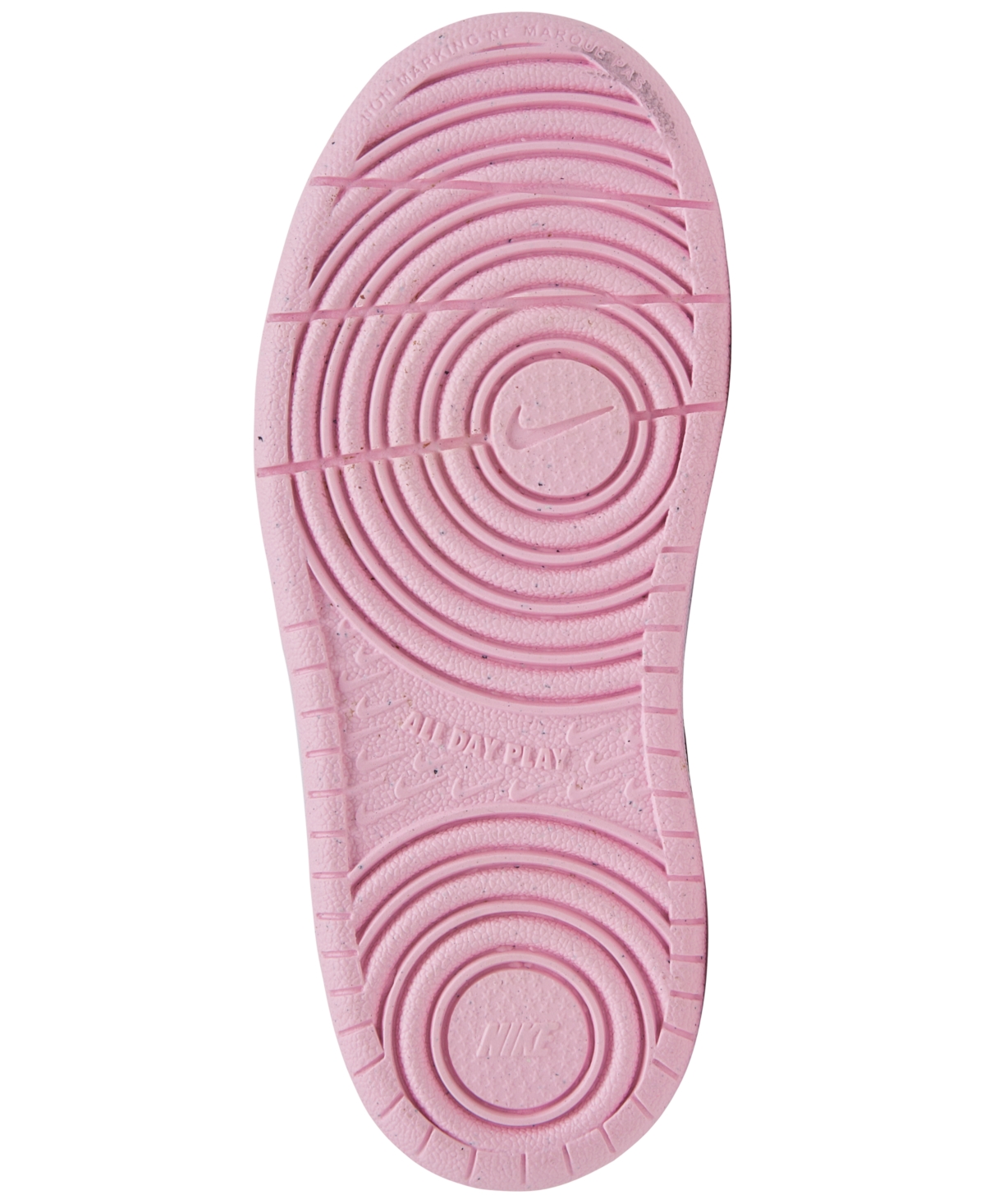 Nike Toddler Girls Court Borough Low Recraft Adjustable Strap Casual Sneakers from Finish Line - Pink Foam