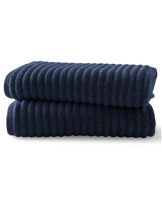 Mason 100% Cotton Low Twist 2 Piece Bath Towel Set, 58" x 30"