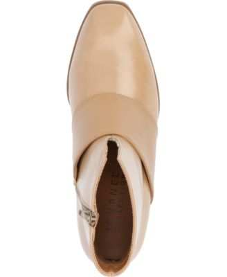 Women's Kyler Two Tone Block Heel Booties