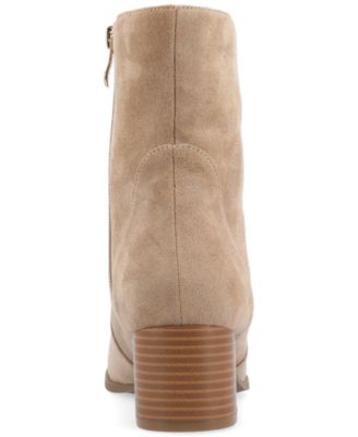 Women's Hayven Block Heel Almond Toe Booties