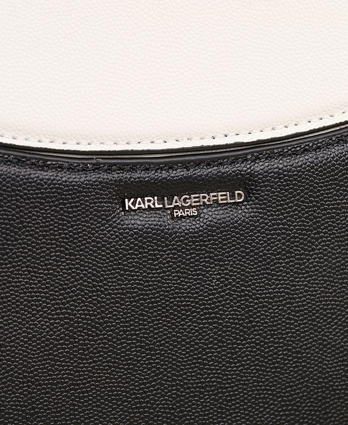 Sac Hobo Femme Karl Lagerfeld - Modèle 245W3064999, Couleur Nero Noir, Doublure Medium, Polyuréthane, Neuf Avec étiquettes