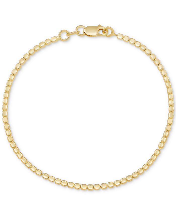Cube discount link bracelet