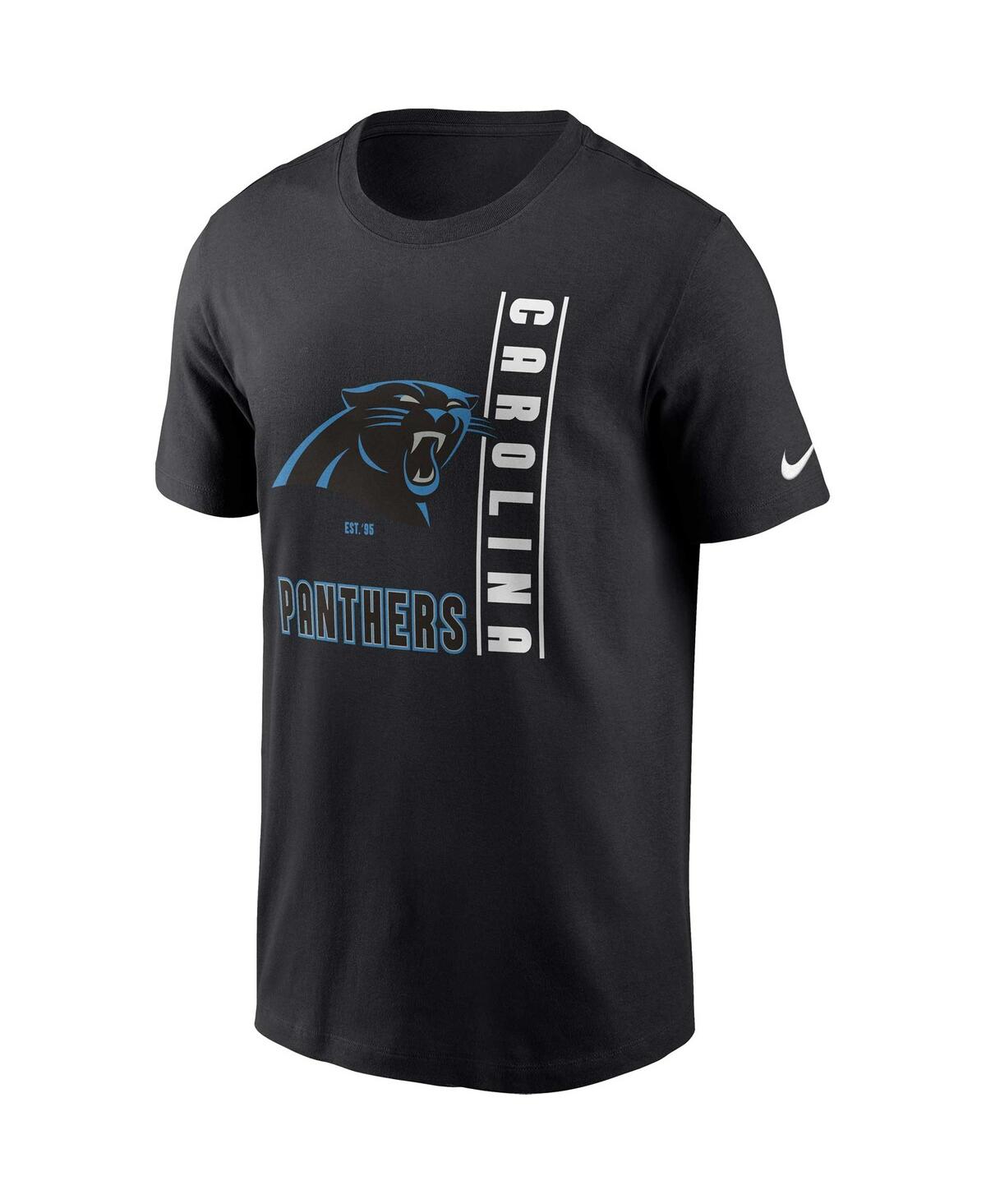 Men's NikeCarolina Panthers Lockup Essential T-shirt - Black