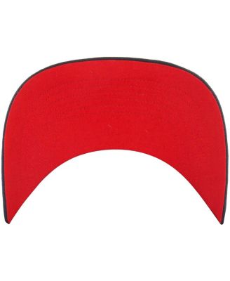 Men's White Chicago Cubs Flag Script Hitch Snapback Hat