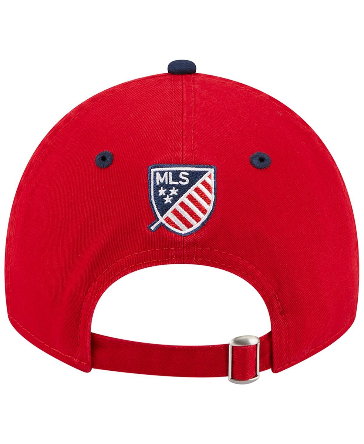 Men's New EraCharlotte Fc Americana 9TWENTY Adjustable Hat - Red