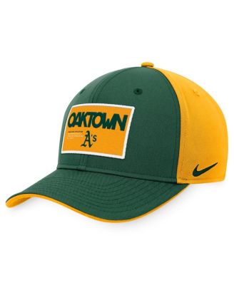 Men's Green, Gold Oakland Athletics Classic99 Colorblock Performance Snapback Hat