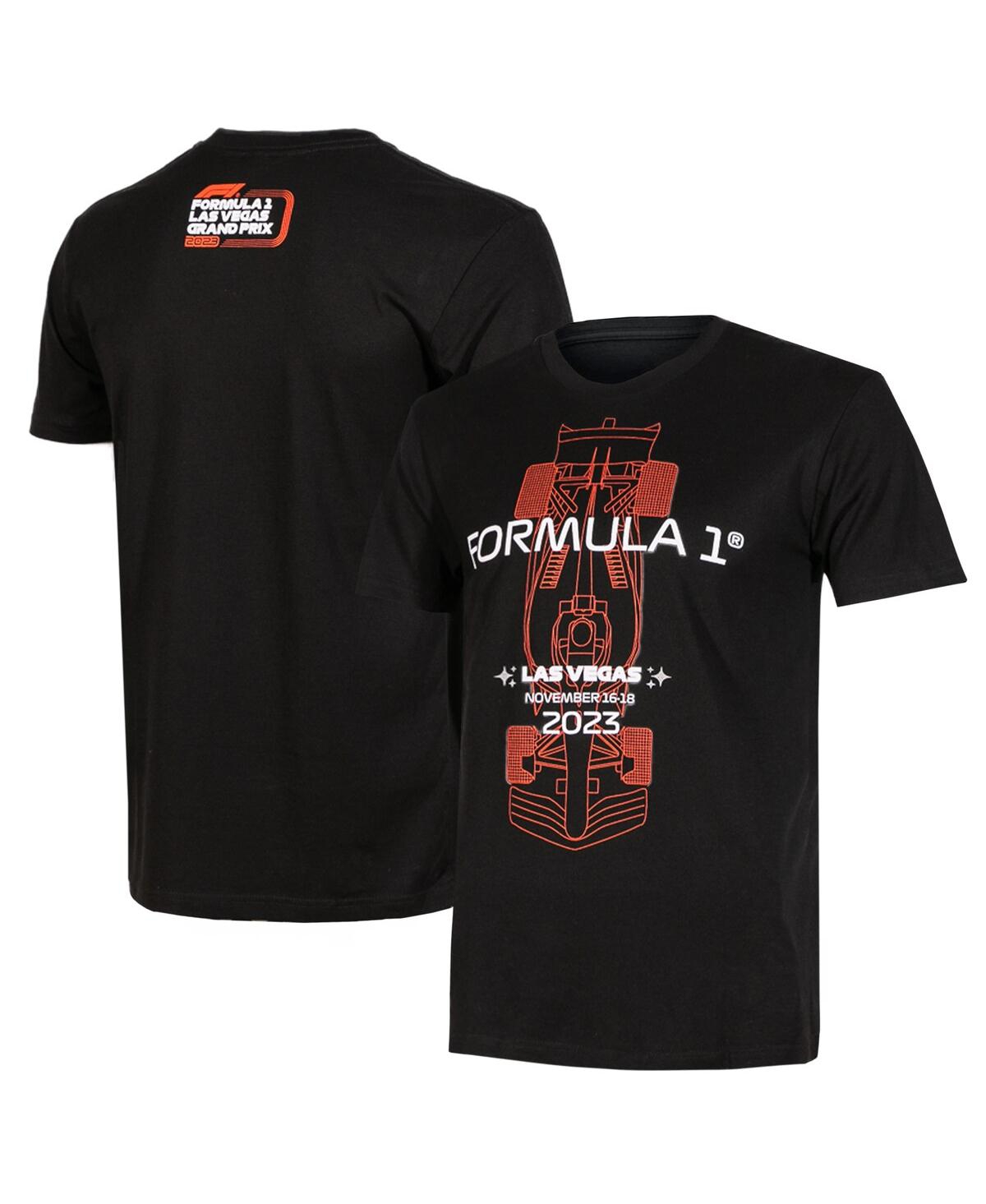 Insomniac Men's Ashworth Black Formula 1  Las Vegas Grand Prix Classic Long Sleeve T-shirt