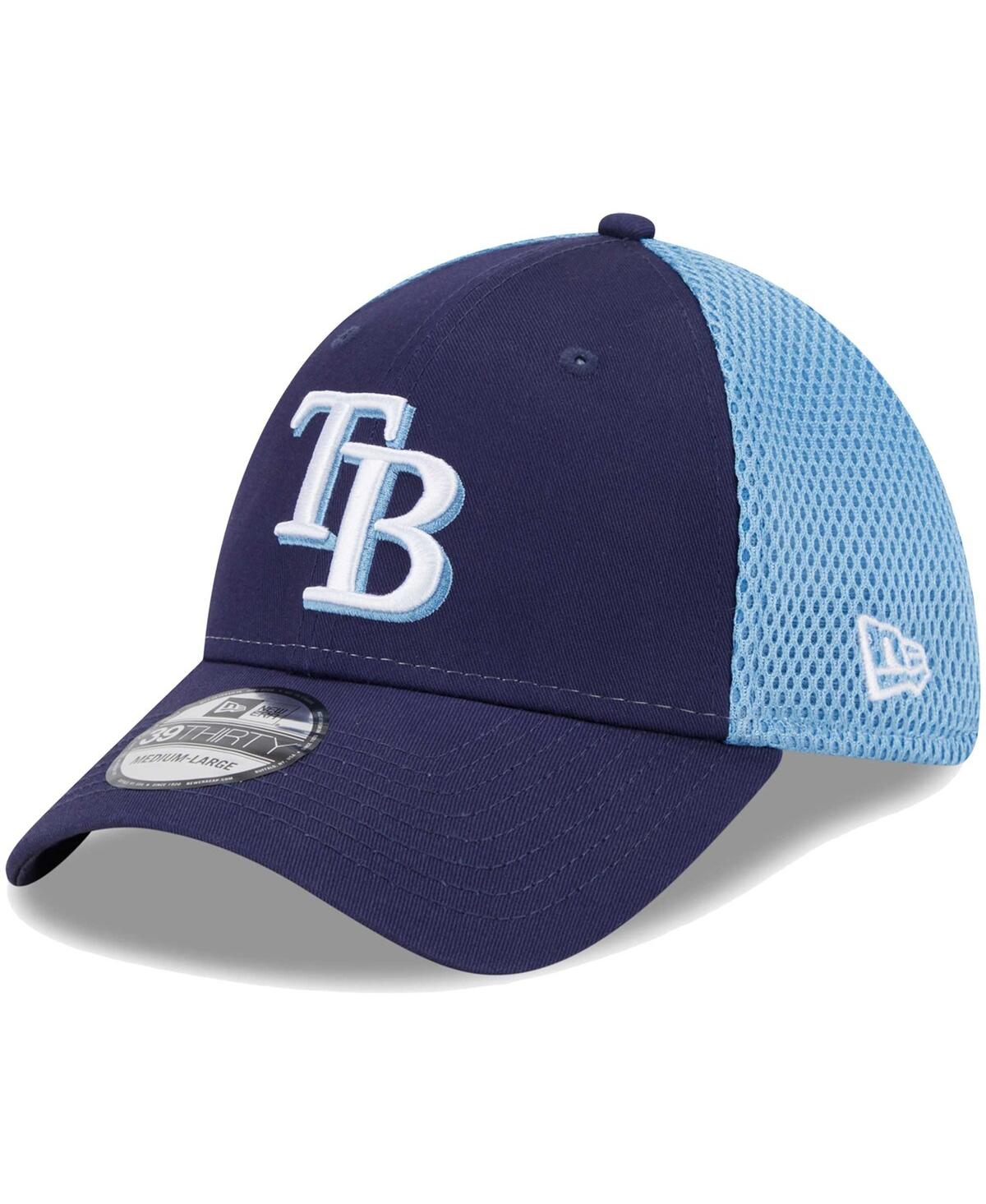 Men's New EraTampa Bay Rays Team Neo 39THIRTY Flex Hat - Navy