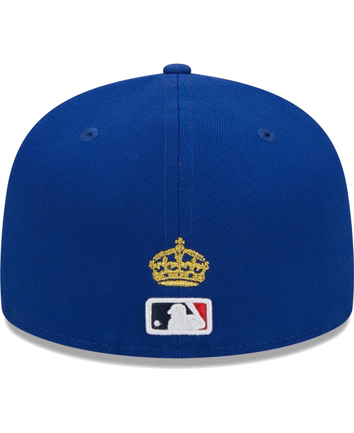 Men's New EraChicago Cubs 2023 Mlb World Tour: London Series Flag Fill 59FIFTY Fitted Hat - Royal