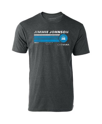 Men's Heather Charcoal Jimmie Johnson Hot Lap T-shirt