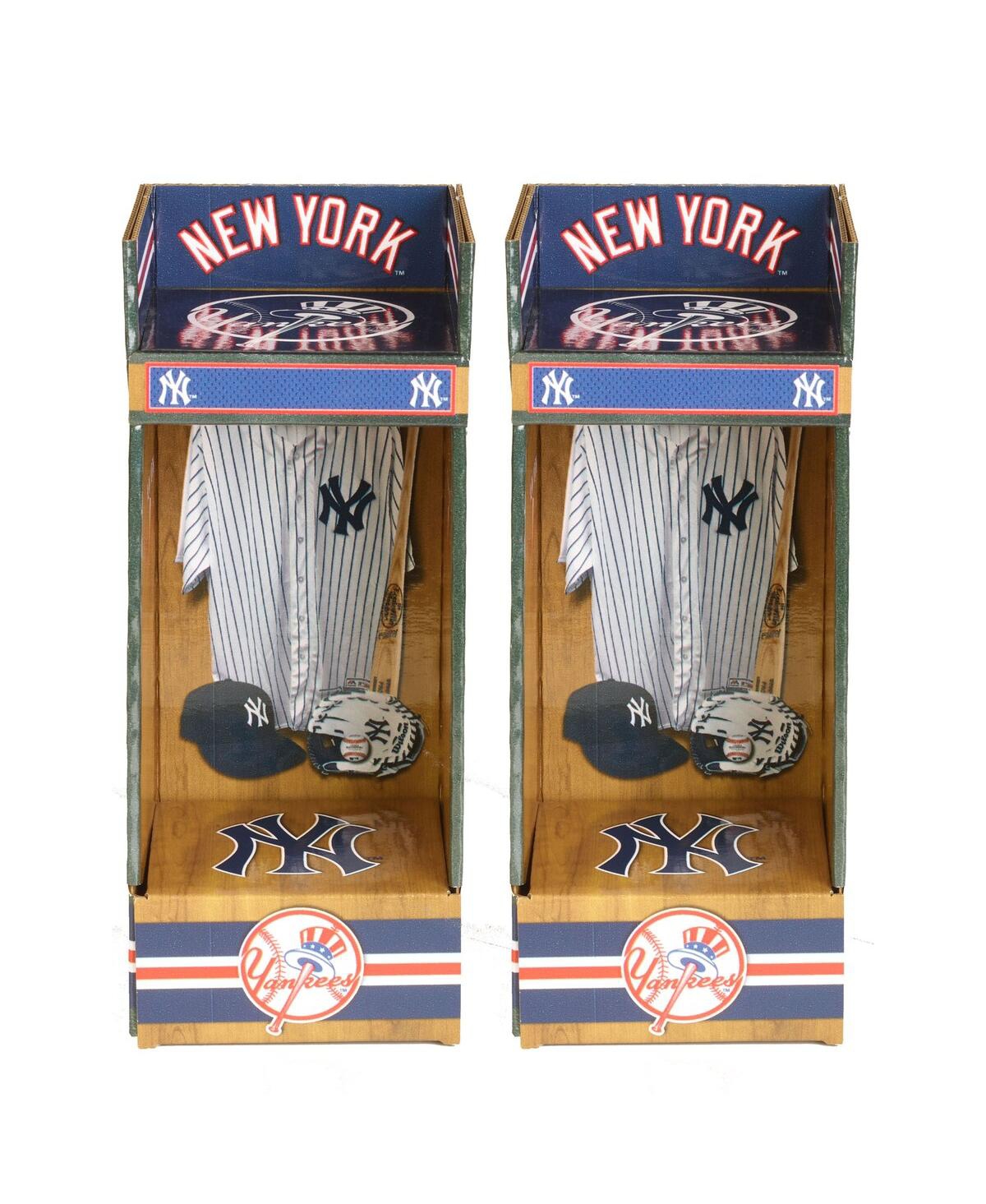 Lockersource Kids' New York Yankees Corrugated Linerboard Mini Sports Locker 2-pack In Multi