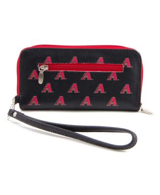 Womens Arizona Diamondbacks Zip-Around Wristlet Wallet 10490₽